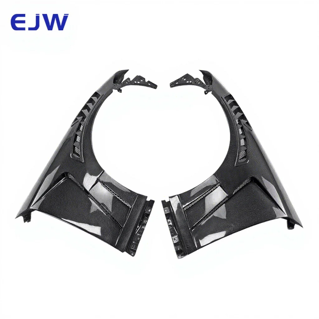 

Высококачественные прочные черные карбоновые крылья для 370Z, передние брызговики в специальном стиле, модифицированный бампер, 100% совместимость, гарантия 1 год