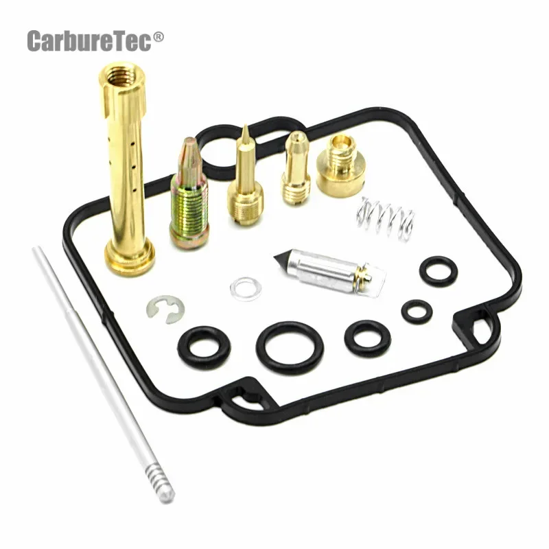 4 Sets For SUZUKI GSF400 BANDIT 400 GJ74A GSF Carburetor Repair Kit Chamber Seal Gasket Float Valve Needle Seat O-ring Spring