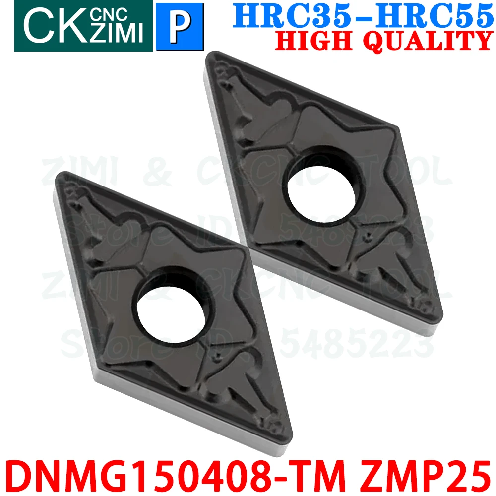 

DNMG150408-TM ZMP25 DNMG 150408 TM Carbide Inserts External Turning Inserts Tools DNMG432-TM CNC Metal Lathe Cutter Tools steel