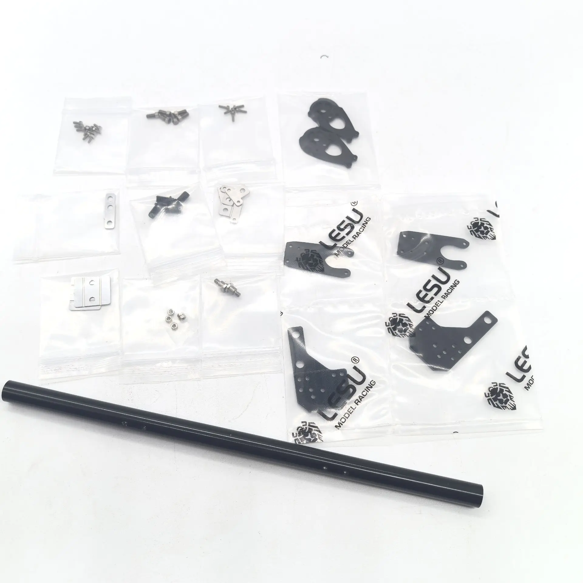 

LESU RC 1/14 Truck Rear Bumper Universal Accessories H-1306 For Tamiya 1/14 Rc Tractor Truck 770S TGX FH16 Truck DIY Accessory