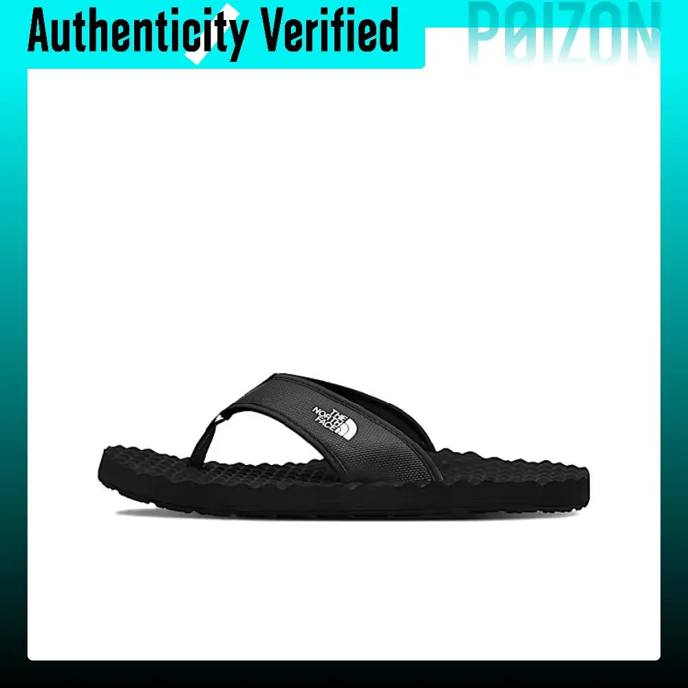 THE NORTH FACE Base Camp 2 Rubber Sole Abrasion Resistant Slip Resistant Flip Flops Men's Black A47AA-KY4