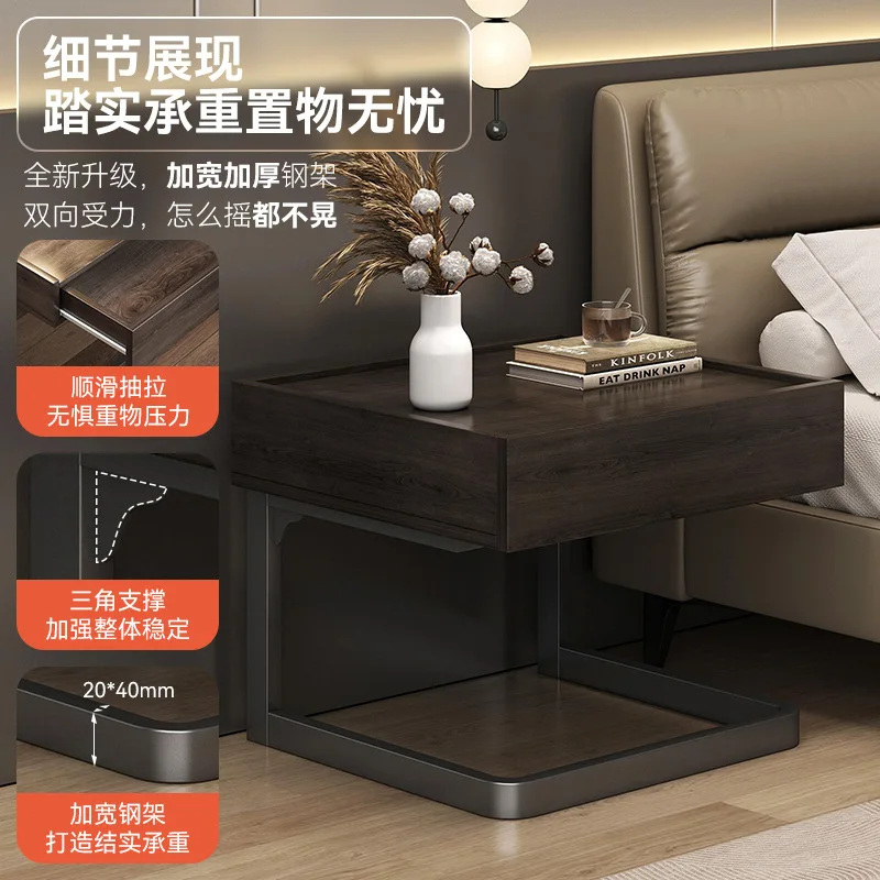 New minimalist floating storage cabinet with a touch of understated luxury.