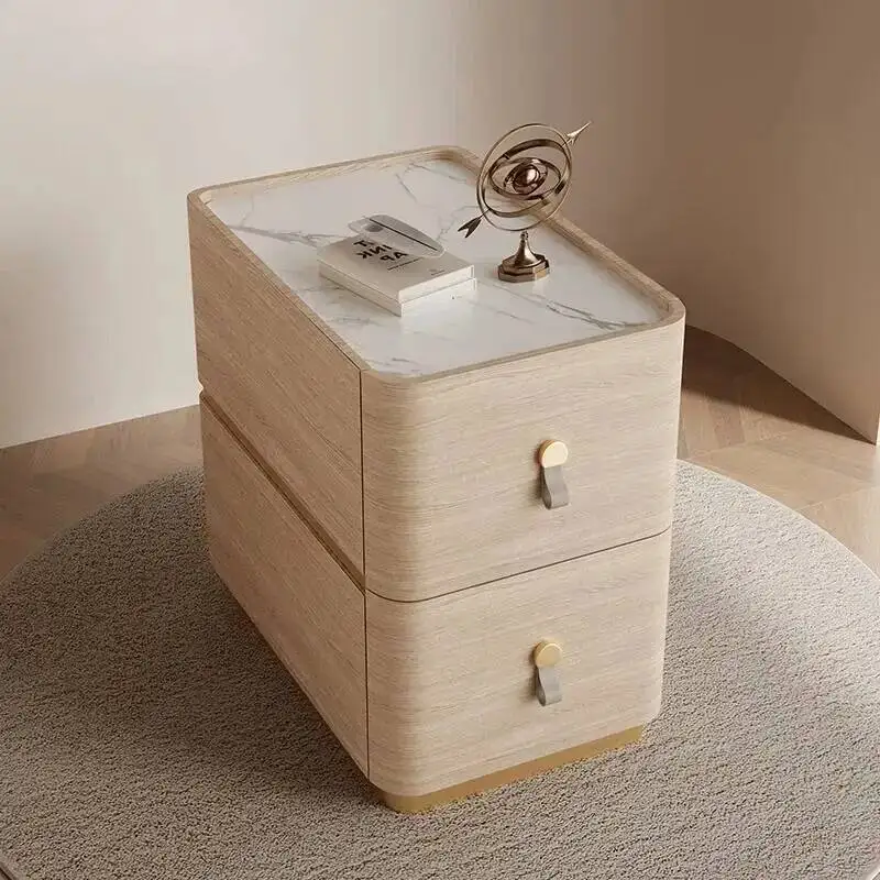 Bed Room Side Table Cabinet Bedroom Storage Desk Bedside End Tables Locker Designer Small Bookcase Comodini Sofa Nightstands