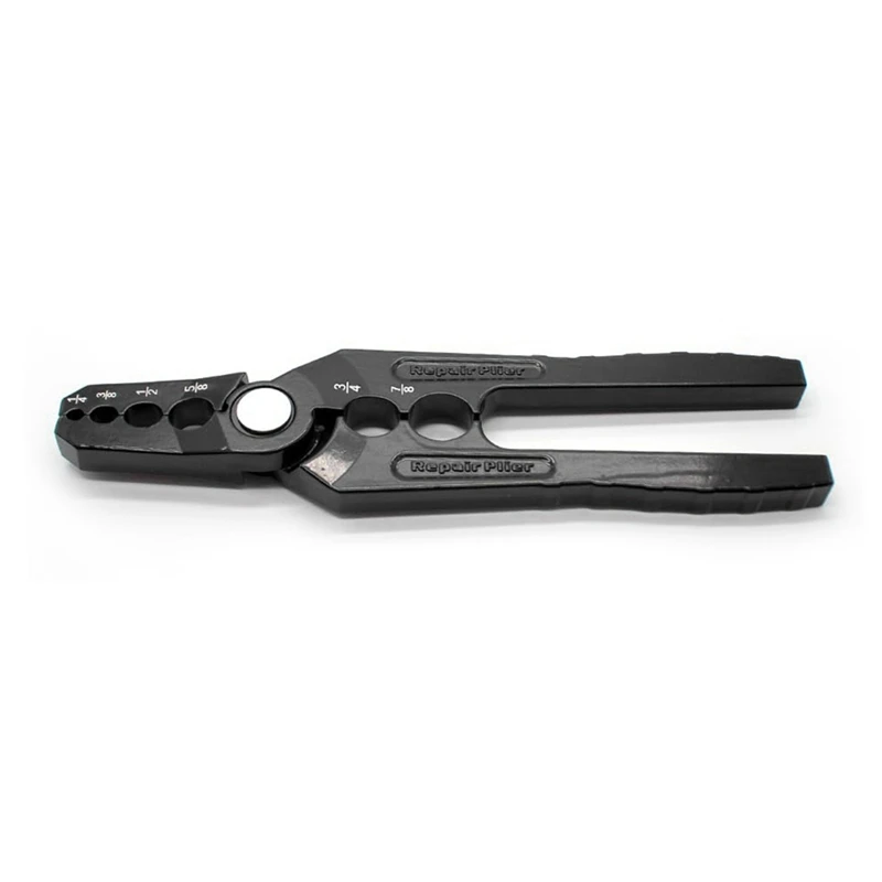 AT51-CT-301 Ferramenta manual de arredondamento de tubo de cobre Alicate de reparo de tubo plano 6 especificações de diâmetro 1/4 3/8 1/2 5/8 3/4 7/8 polegadas