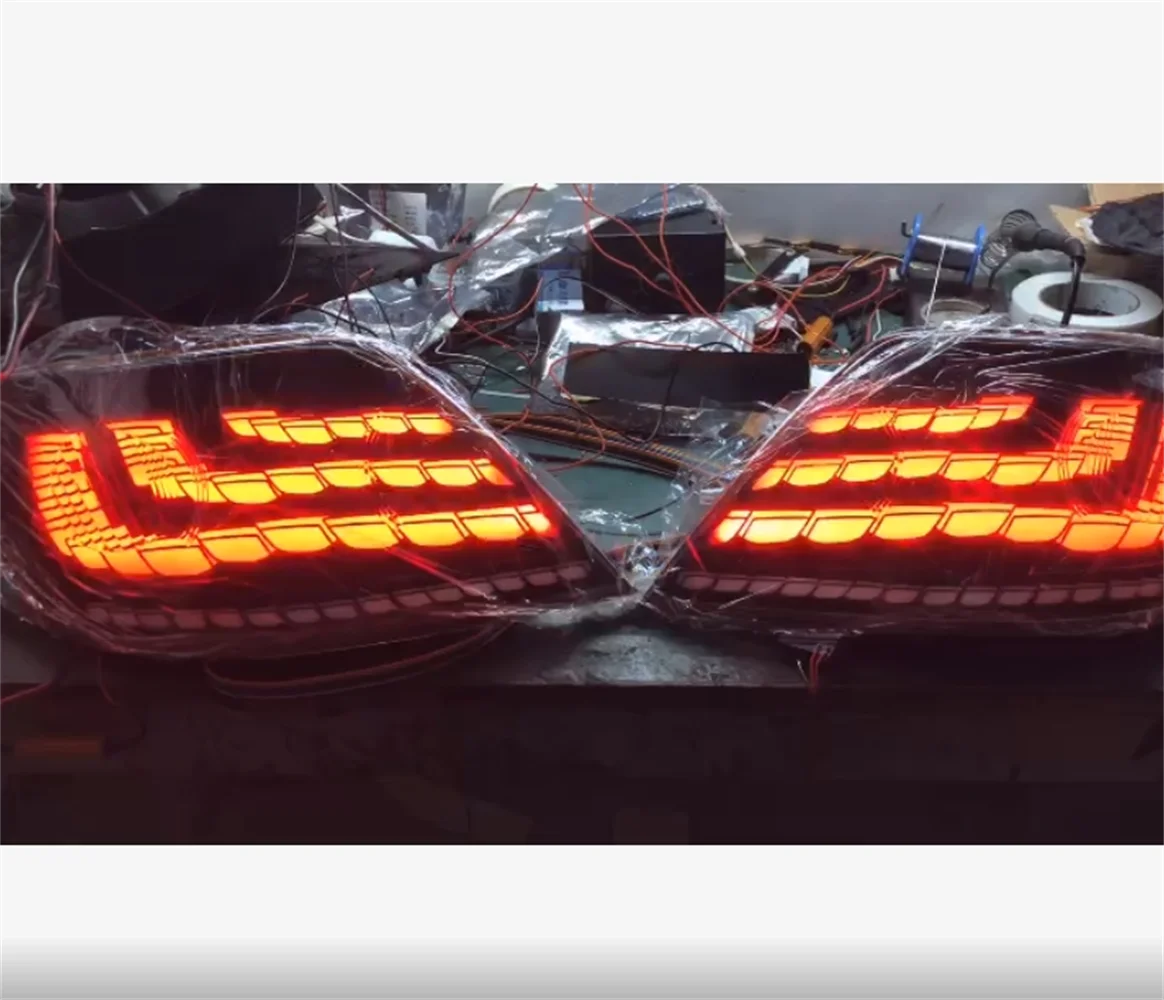 LED modified Tail light For Toyota REIZ Turn Signal Backup break light Rear lamp Assembly Car Accessories