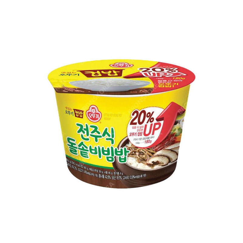 Ottogi Cup Rice All-stock Stone-pot Bibimbap 269G x 12 Plot