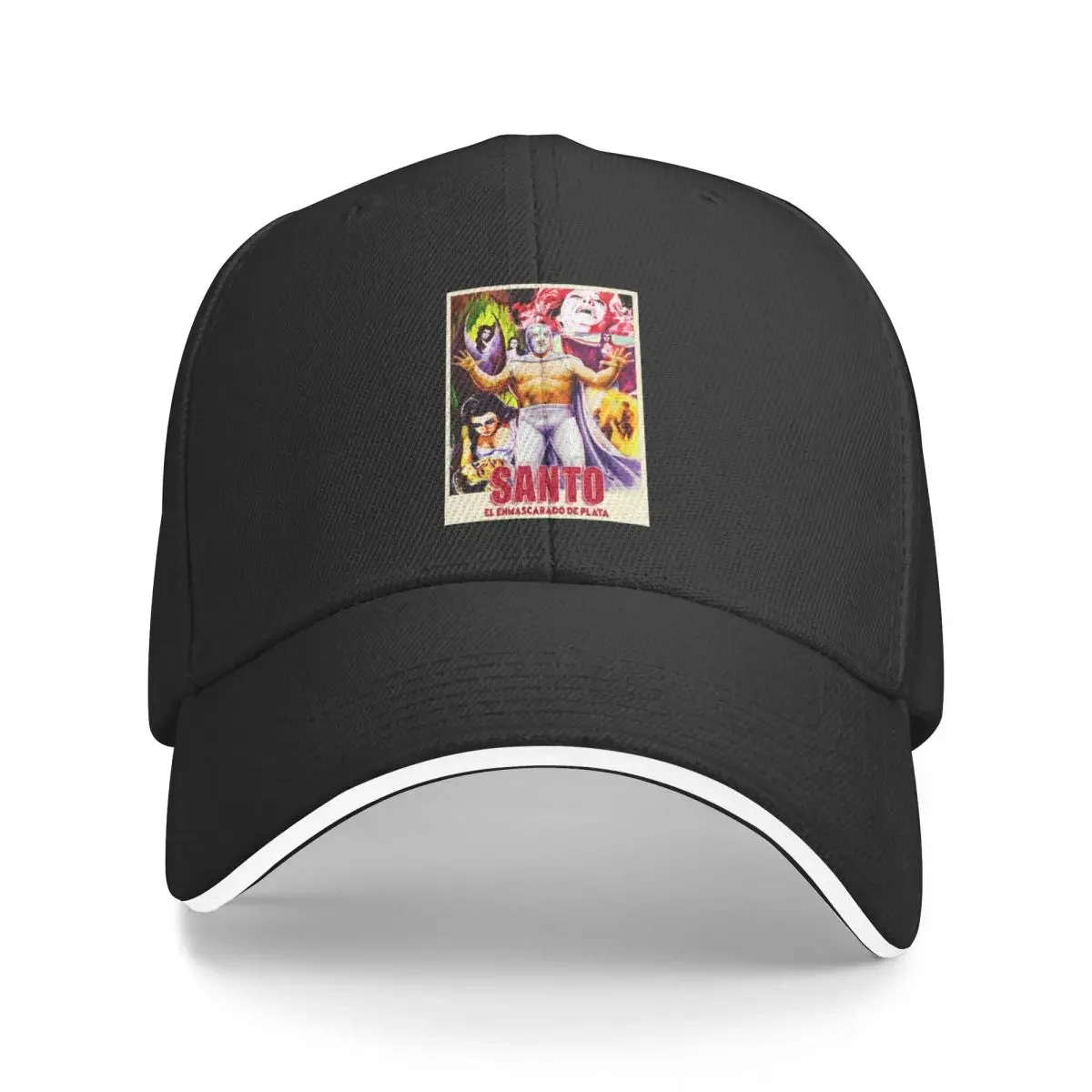 

Santo Vintage Poster Baseball Cap custom Hat Cosplay black dad hat Women's Beach Outlet 2025 Men's