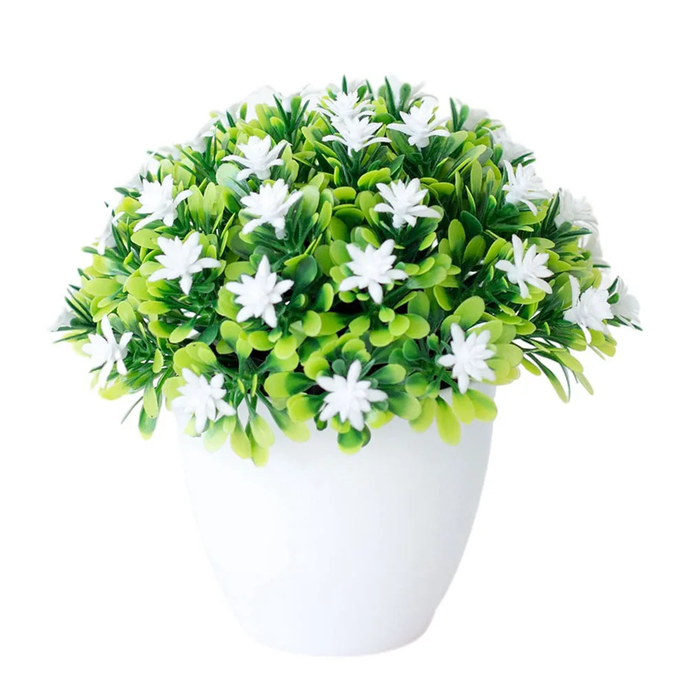 Wedding Decoration Fake Flower Simulation Flower Plastic Flower Simulation Potted Bonsai Decoration Home Decorations