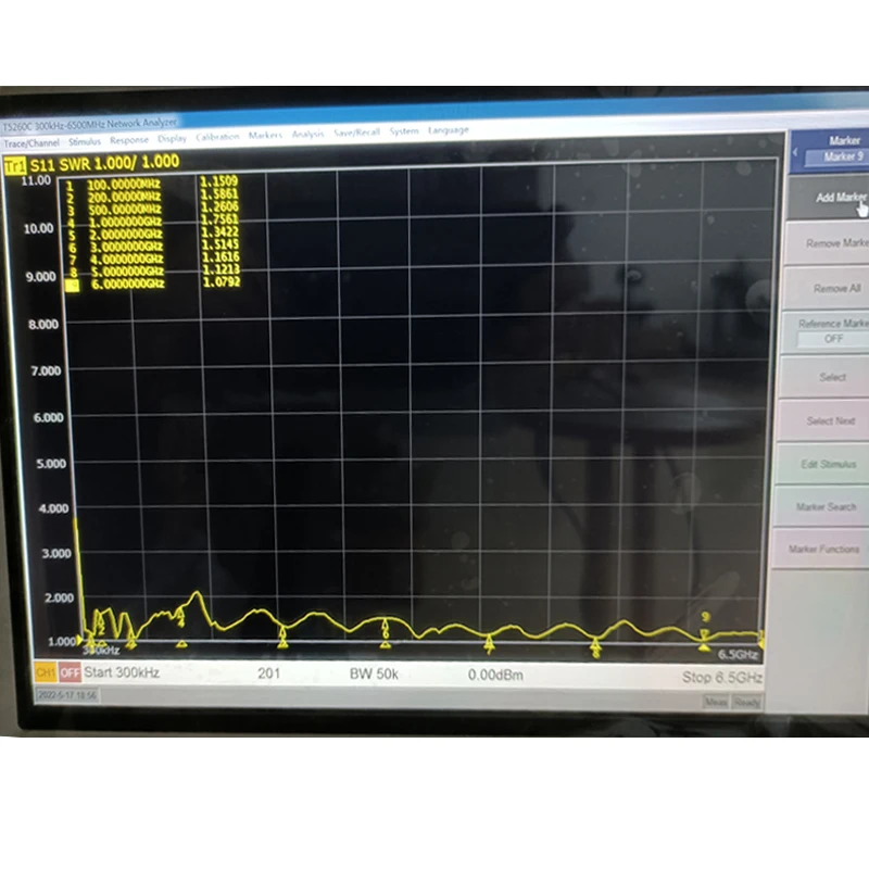 1-10-20-30-70-88-90-90-100-512-3000-6000MHz OMNI High power low frequency SW antenna spectrum analyzer antenna 0-3-6GHz