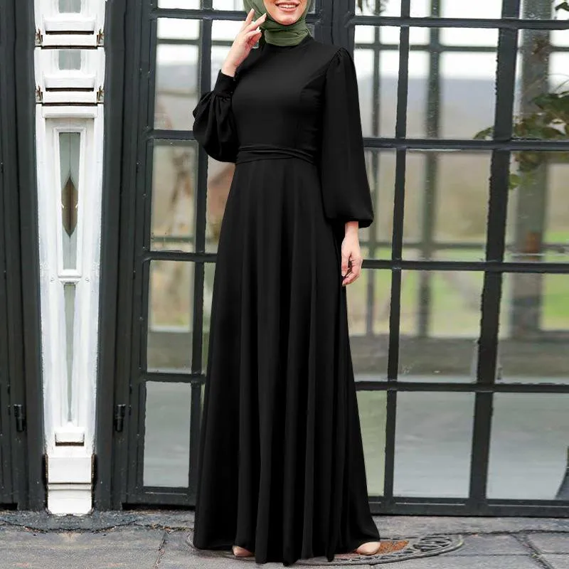 Frauen Muslimischen Kaftan Abaya Dubai Türkei Muslimischen Mode Hijab Kleid Kaftan Islam Kleidung African Maxi Kleider Arabischen Gewand