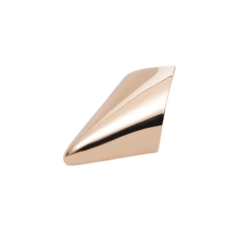 1pair Shoe Repair High Heels Tip Cap Decoration Anti Wear Anti-kick Shoe Pointed Protector Metal Shoe Toe Cover High Heels