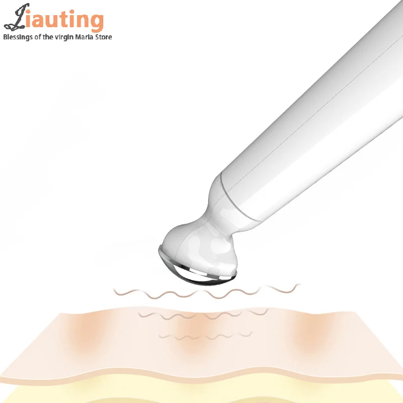 جهاز تدليك كهربائي صغير محمول باليد يعمل بالاهتزاز والوجه ومضاد للشيخوخة والتجاعيد والهالات السوداء قلم إزالة أدوات العناية بالبشرة التجميلية #5