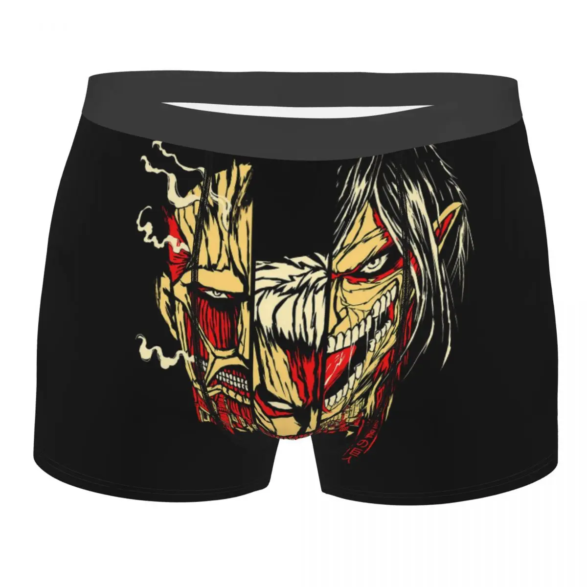 

Eren Shingeki No Kyojin Men's Boxer Briefs Highly Breathable Underwear High Quality 3D Print Shorts,Search Eren more in store.