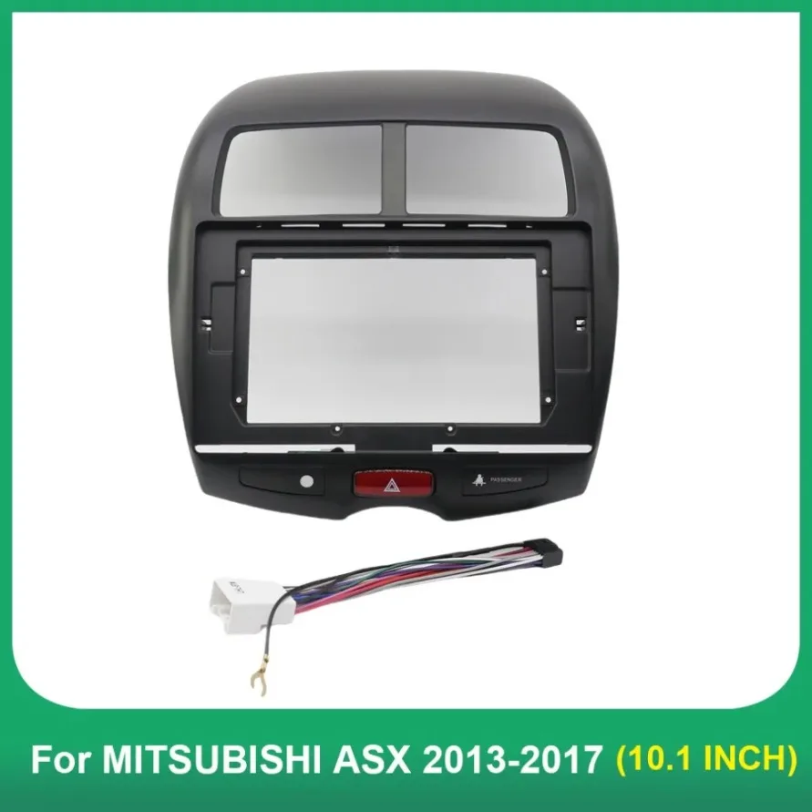 BYNCG 2 Din 10.1 Inch Car Radio Installation DVD GPS mp5 Plastic Fascia Panel Frame for MITSUBISHI ASX 2013~2017