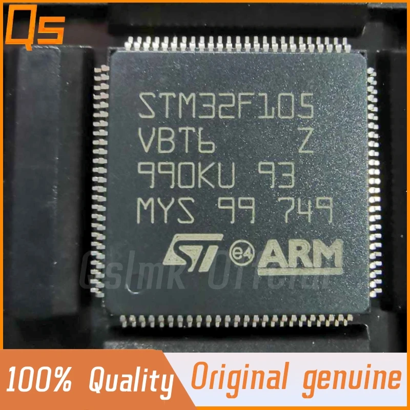 

New Original STM32F105VBT6 STM32F105 LQFP100 32-Bit Microcontrolle MCU