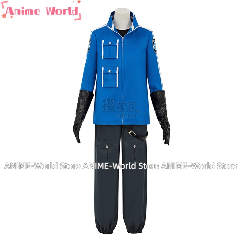 

《Custom Size》Anime World Trigger Cosplay Jin Yuichi Cos Unisex Halloween Party Costume