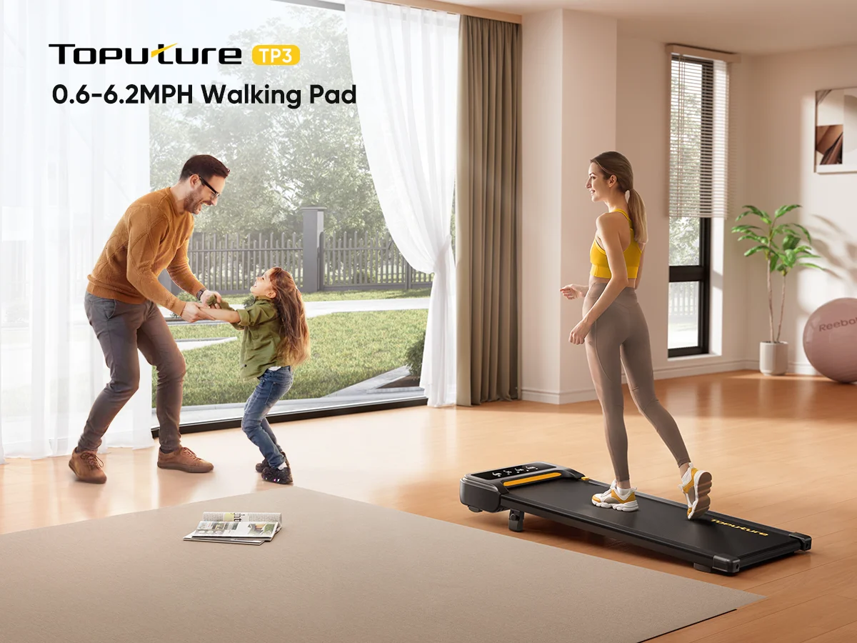Toputure Elektrisches Klappbares Laufband für Zuhause mit Steigung 12 km/h Smart App-Steuerung LED-Display Geh- und Laufpad für Heim und Büro – Detail 28