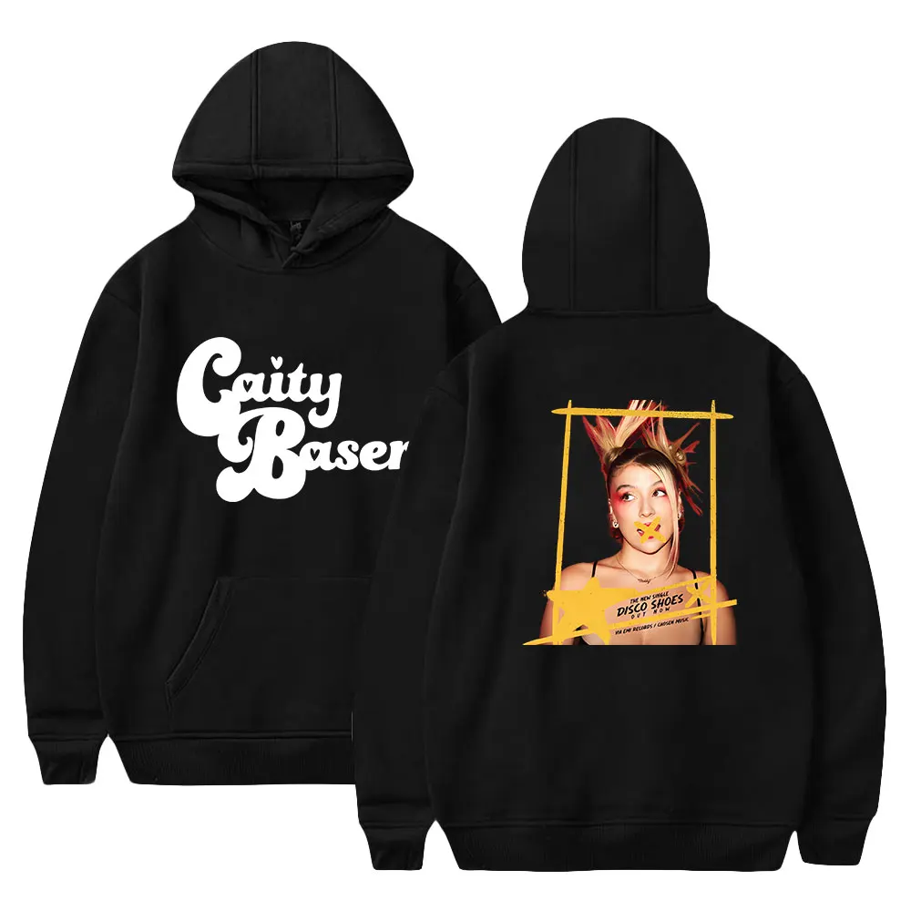 

Caity Baser Hoodie Women Men Long Sleeve Pullover Hooded Sweatshirts Unisex Casual Streetwear Fashion Clothes