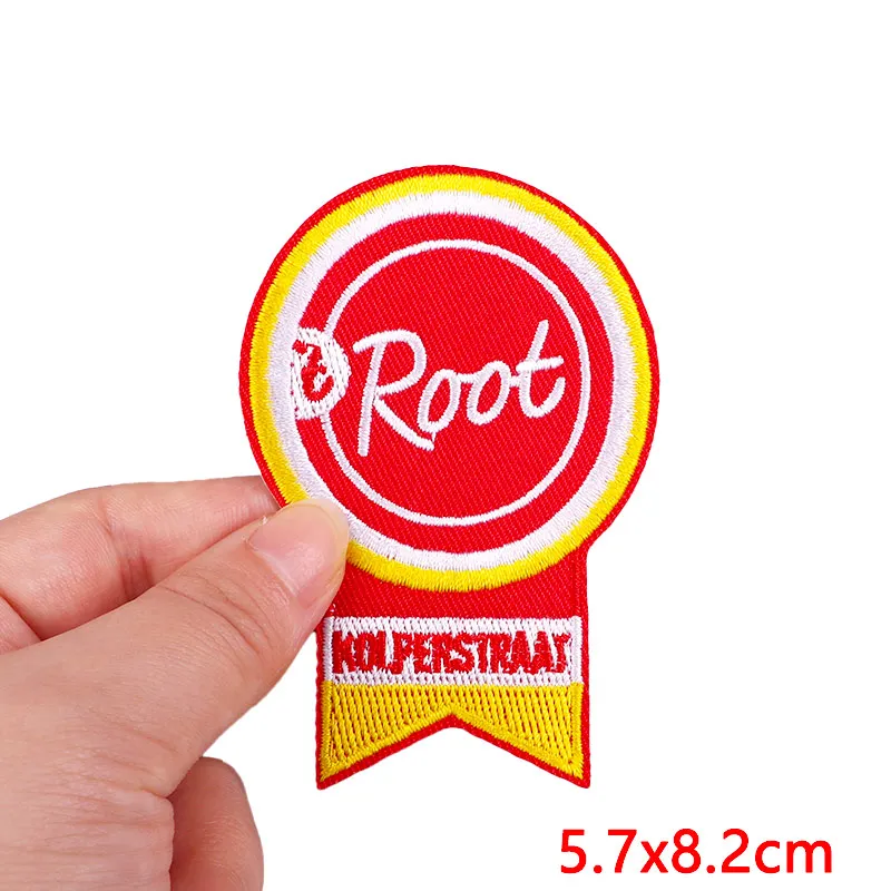 Niederlande Oeteldonk Emblem bestickte Patches für Kleidung Karneval Emblem Eisen auf Patches auf Kleidung Zubehör Applikation DIY – Detail 27