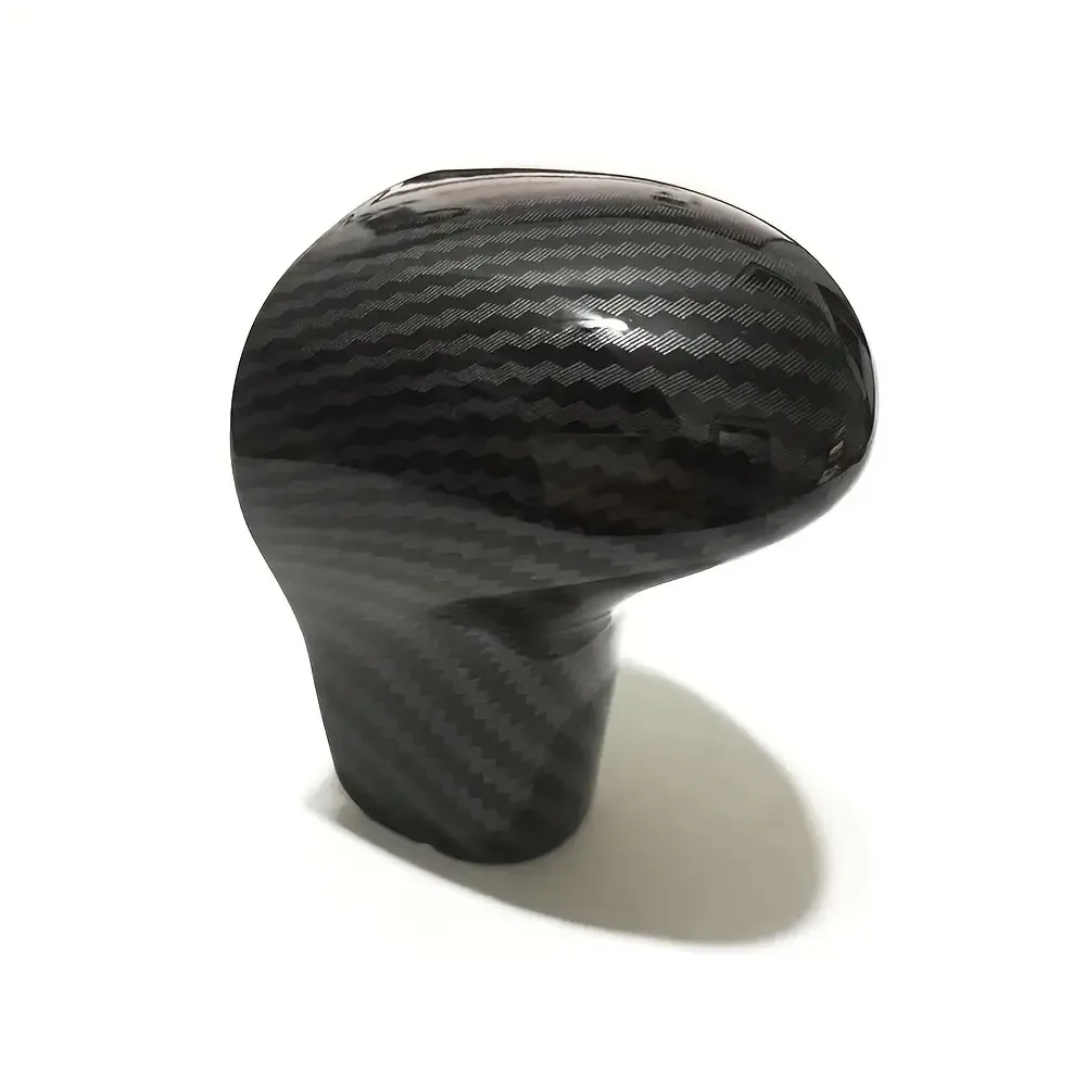 For Audi A4 B8 A5 A6 C7 S7 Q5 Q7 2011 2016 Gear Shift Knob  Fiber Texture Non Slip Grip Easy Installation Car Interior Part