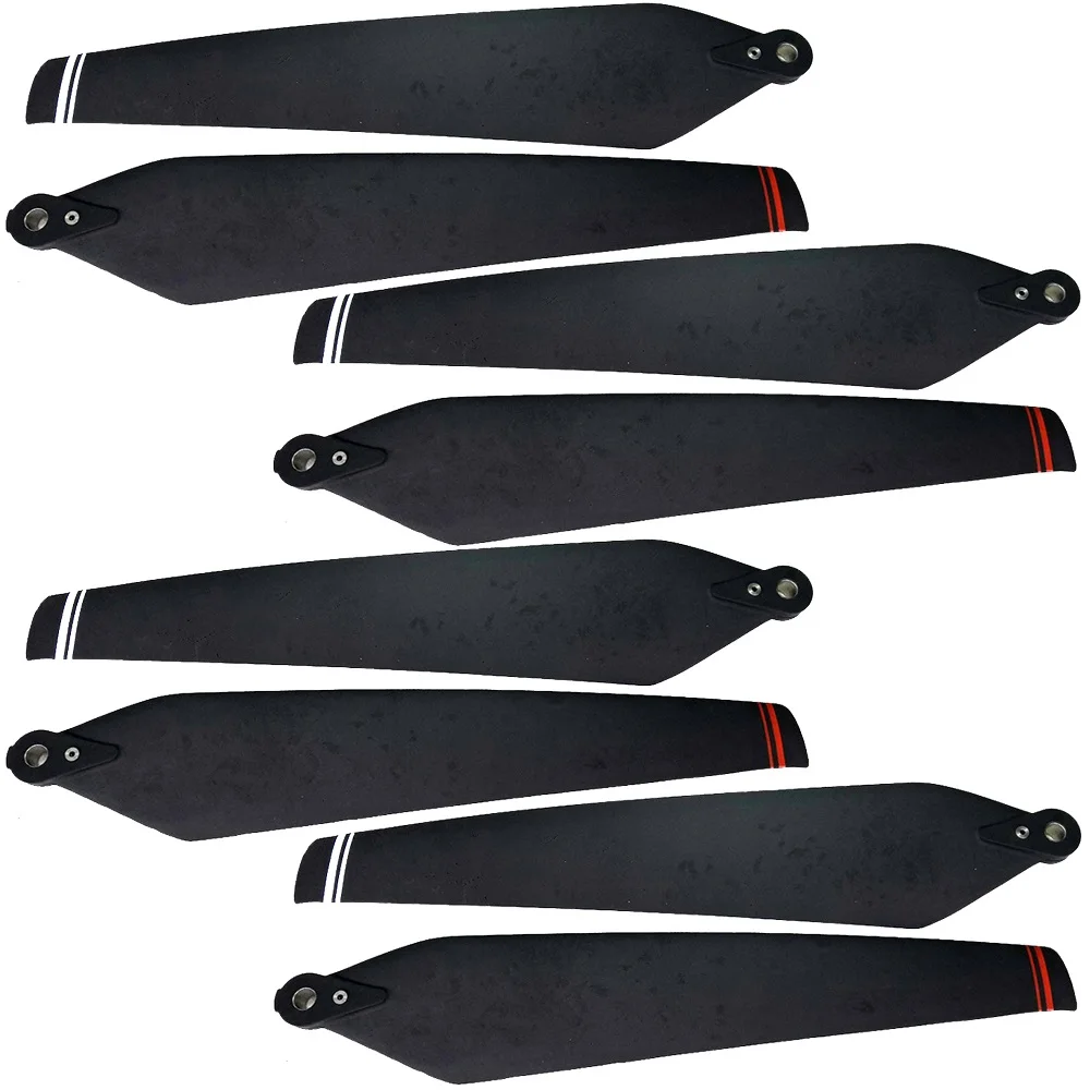 5515 Folding Propeller Blade For P100/V50 Plant Protection UAV Carbon Fiber Pulp RC Airplane Blades 8pcs(4pairs)