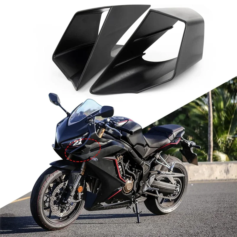 

Передний обтекатель мотоцикла, крылышки для Honda CBR650R 2019-2024, аксессуары для мотоциклов