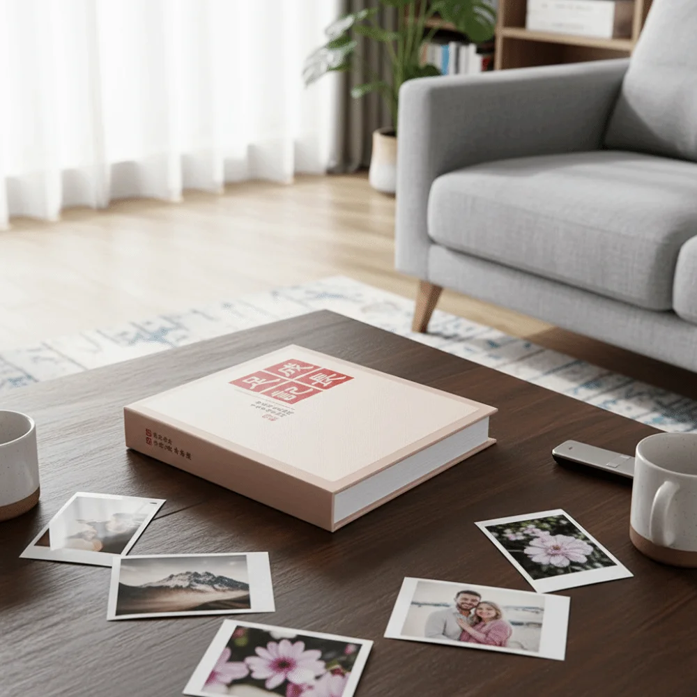 

Photo Storage 6/7-inch Photo Album Chinese Style High Quality Photobook Large Capacity Storage Album Travel