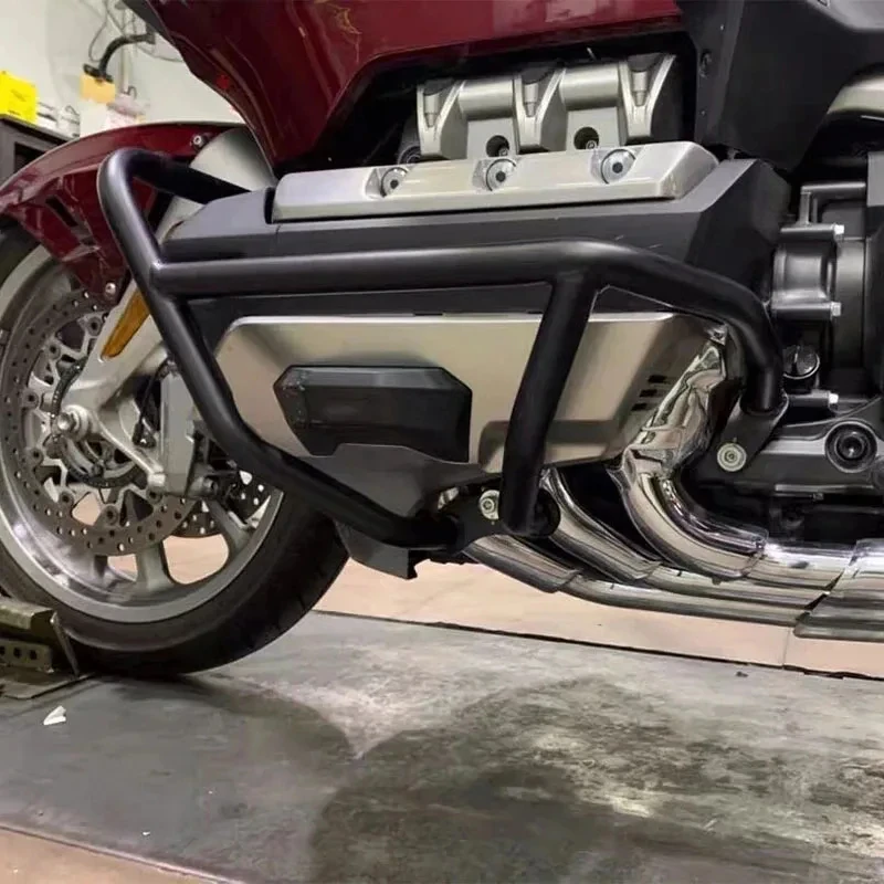 لهوندا الذهب الجناح 1800 GL1800 F6C Goldwing GL 1800 2018-2023 دراجة نارية الطريق السريع محرك الحرس تحطم بار القضبان واقي مصد السيارة