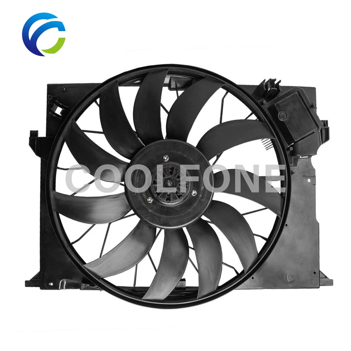 Electric Cooling Fan for MERCEDES BENZ W221 S320 S350 S420 S450 S550 S600 S63 S65 AMG C216 SL A2115001893 A2115002293 850W