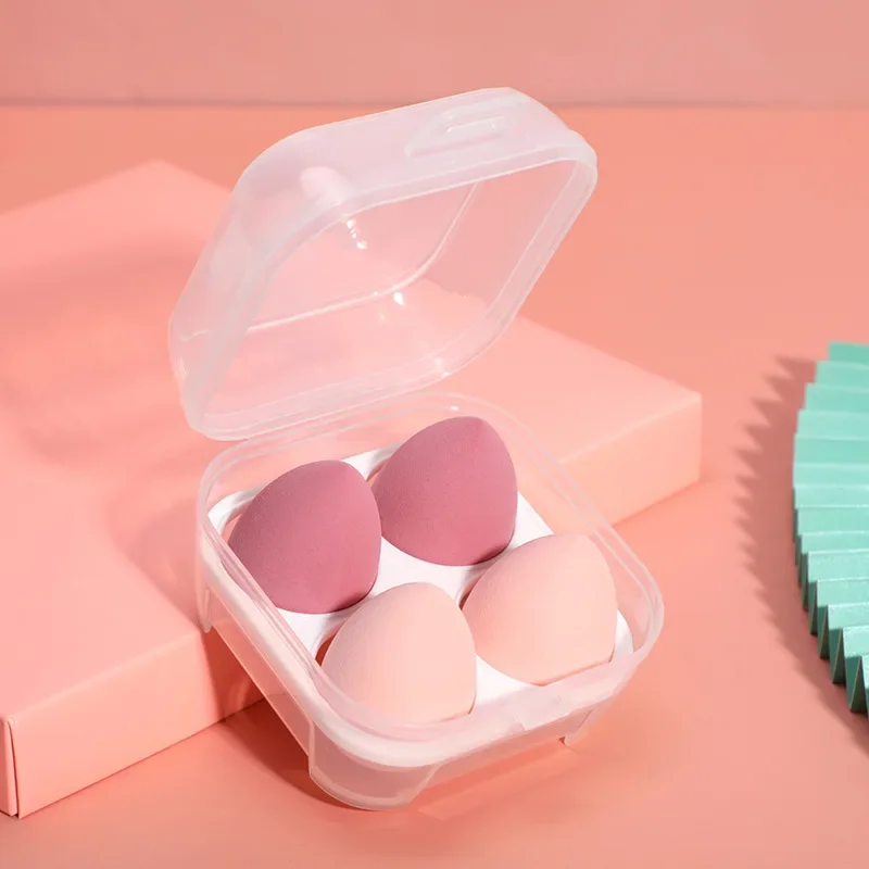 3/4/8 قطعة ماكياج نفخة الإسفنج مستحضرات التجميل مسحوق نفخة الأساس النساء خلاط ماكياج أداة مجموعة أدوات مكياج