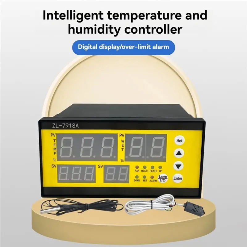 DTA4-ZL-7918A Temperature And Humidity Control Incubator Thermostat Automatic Controller For Egg Incubator Machine