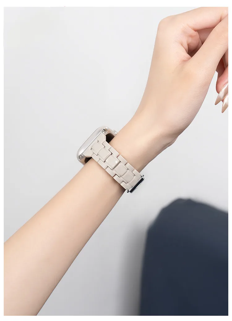 Candy Strap For Apple Watch Band 44mm 40 41 45 38 46 42mm Correa Fashion Bracelet iWatch series 10 9 8 7 SE 6 5 4 3 Ultra 2 49mm image 2