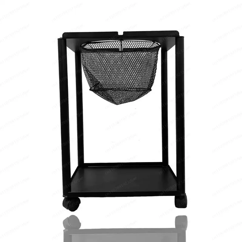 Professional Floor Stand for Table Tennis Robot, Movable Free Positioning, Multi-Ball Net, nEt Collection Frame