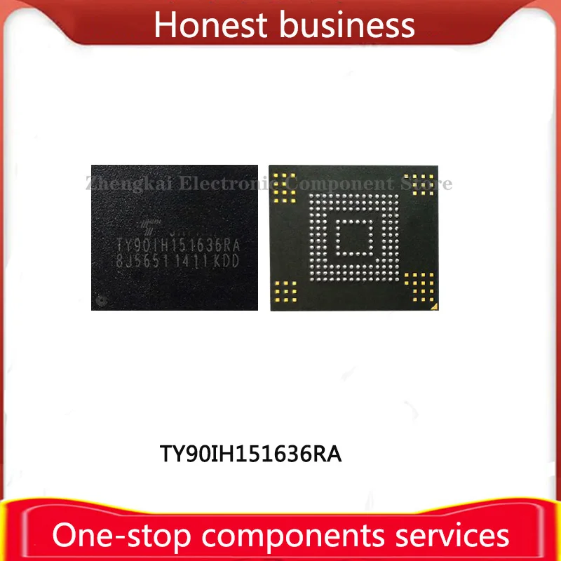 TY90IH151636RA 32G BGA153 EMMC 32GB 100% Quality TY90IH151518RA TY90IH51636RA Chip Mobile Phone Hard Disk Memory