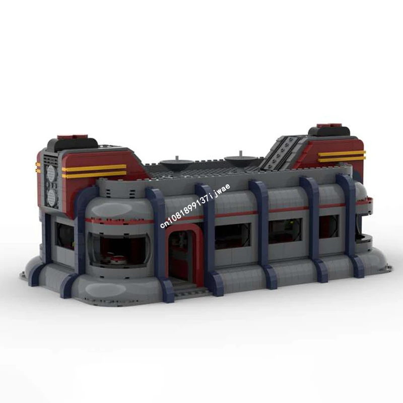 NEW Famous star battle Movie MOC Dex's Diner Restaurant Building Blocks space Model DIY creative ideas Kids Toys Birthday Gift