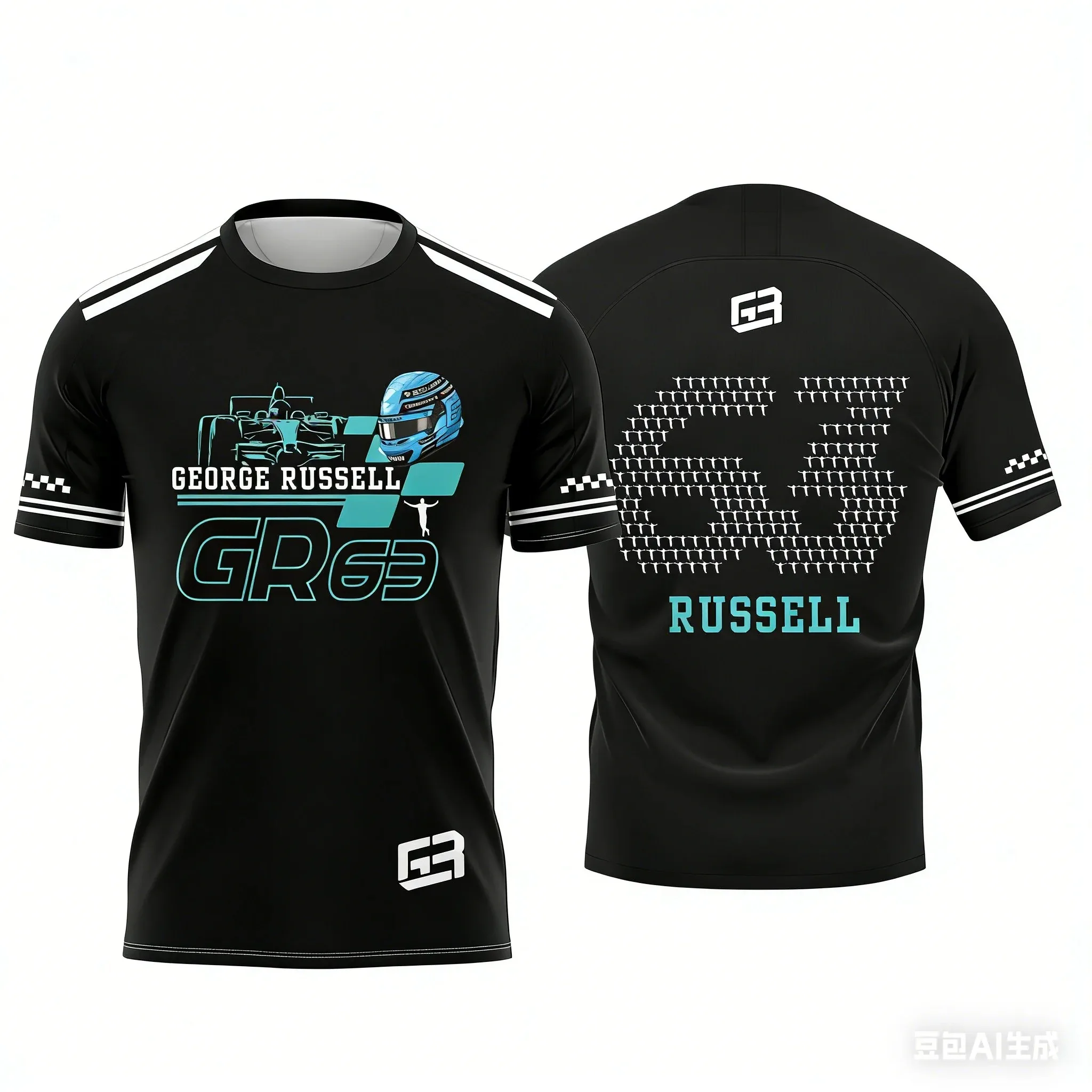 New 2026 Racing Sportswear Unisex Loose Breathable Casual Short Sleeve Crewneck Top 3D Printed Graphic Design for  Fitness