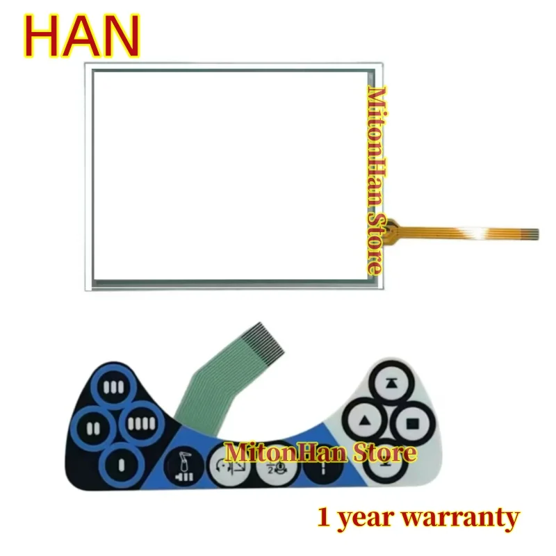 New For DSQC679 3HAC028357-001 3HAC028357-028 Touch Panel Screen Glass Digitizer Membrane keypad button keyboard film