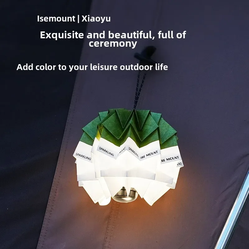 ISE MOUNT Outdoor Paper Lampshade Card Paper Lampshade for 38light for Goal Zero Camping Light Camping Lamp Decoration