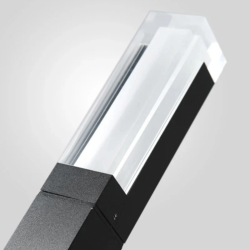LED Lawn Light Outdoor Waterproof IP65 10W H30~100cm Aluminum  Acrylic Light AC85-265V Garden Trail Square Landscape Lawn Light