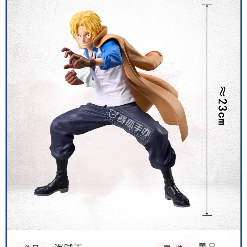 Originele Bandai Namco Banpresto One Piece Grandista Sabo PVC Collector Ornament Anime Figuur Model Speelgoed Cadeau Vakantiecadeau