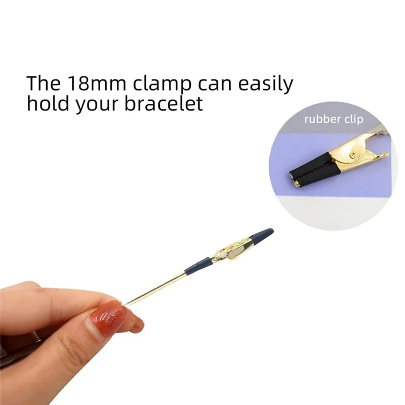 

MAKE-2 Pcs Bracelet Helper Tool, Bracelet Helper Tool Hook, Wearing Tool Aid, Metal Bracelet Helper Tool Durable (Silver And Gol