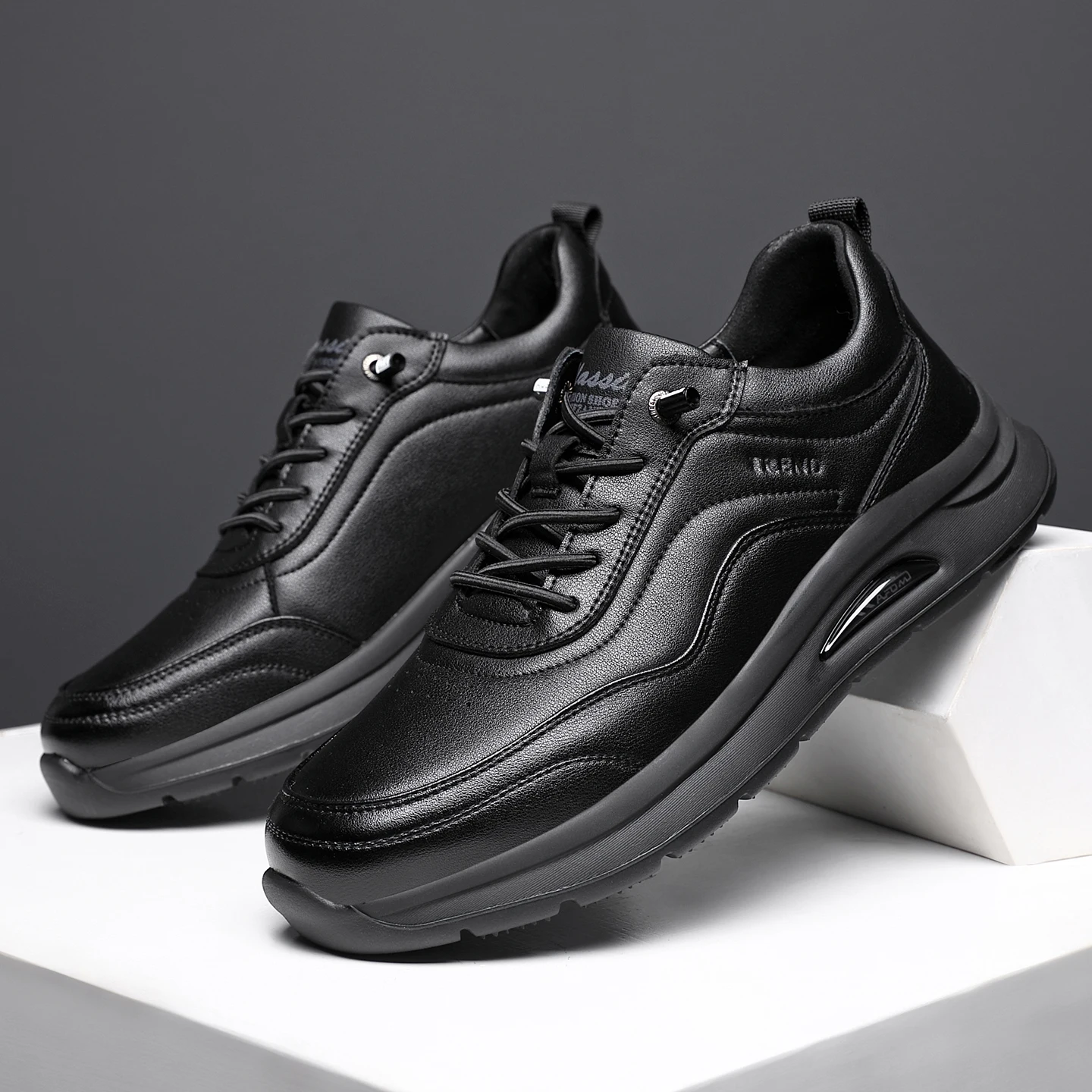 Men's Extra Wide Large‑Size Casual Skate Shoes, Trendy Street‑Style Footwear for Outdoor Sports & Daily Wear, Ideal Gift for Fat