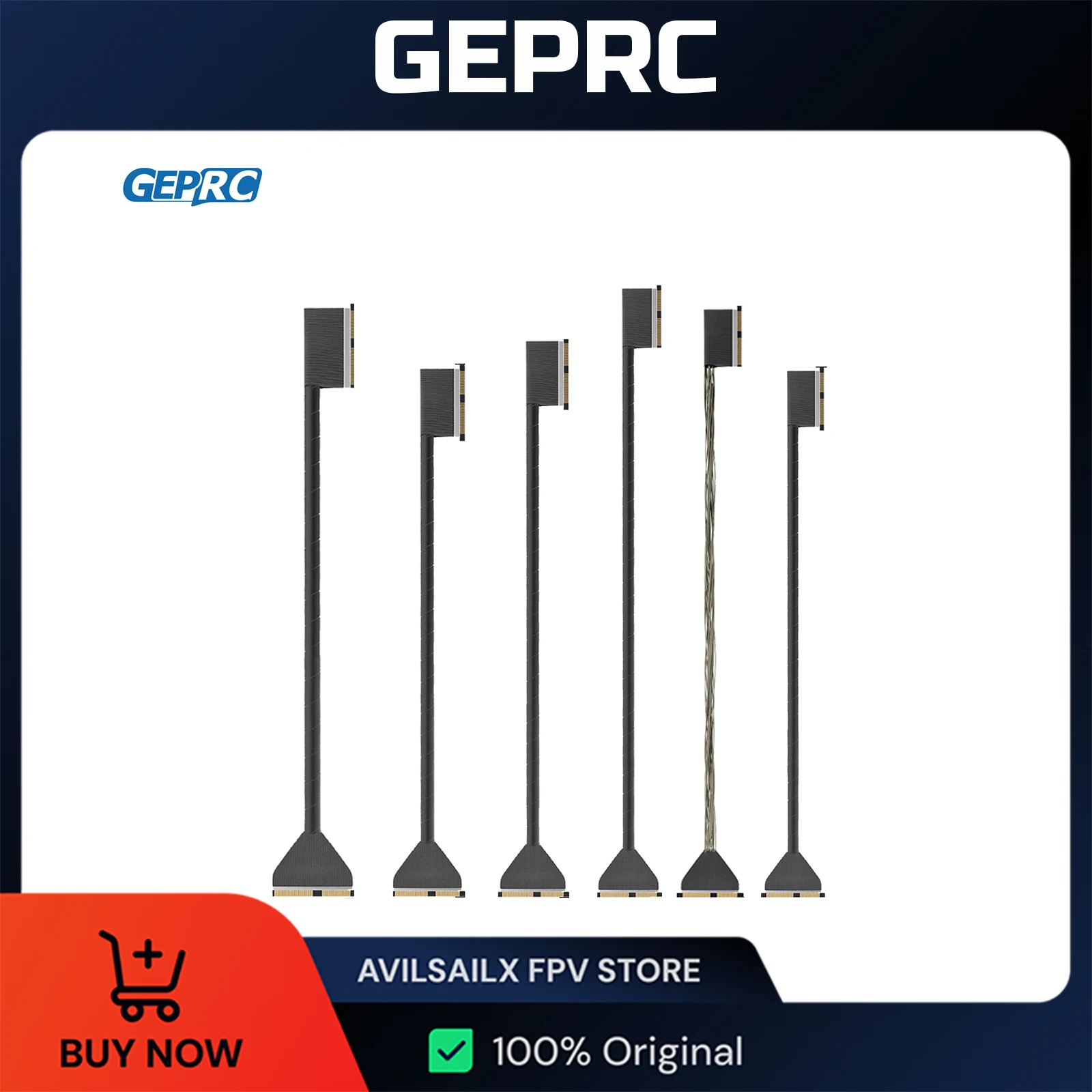 GEPRC O4 Coaxial Cable O4 Air Unit 20cm FPV Digital System RC FPV Freestyle Racing Drone DIY Parts