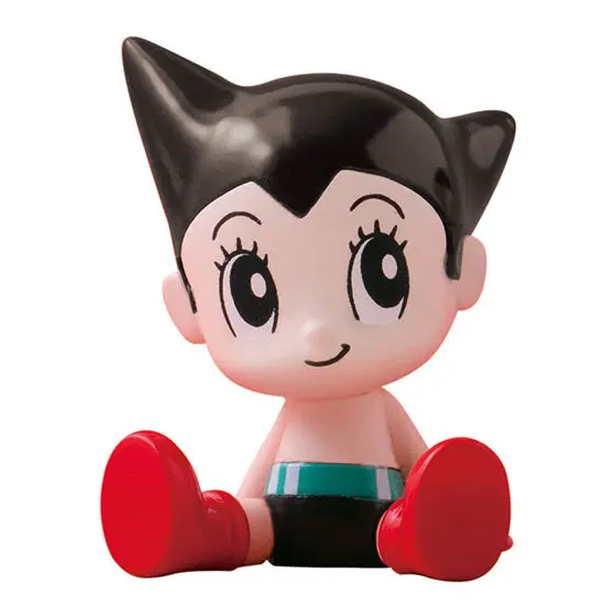 BANDAI Astro Boy Action Figures Model Gashapon Unicorn Pinokosmall White Lion Collectable Toy Ornaments Official Genuine