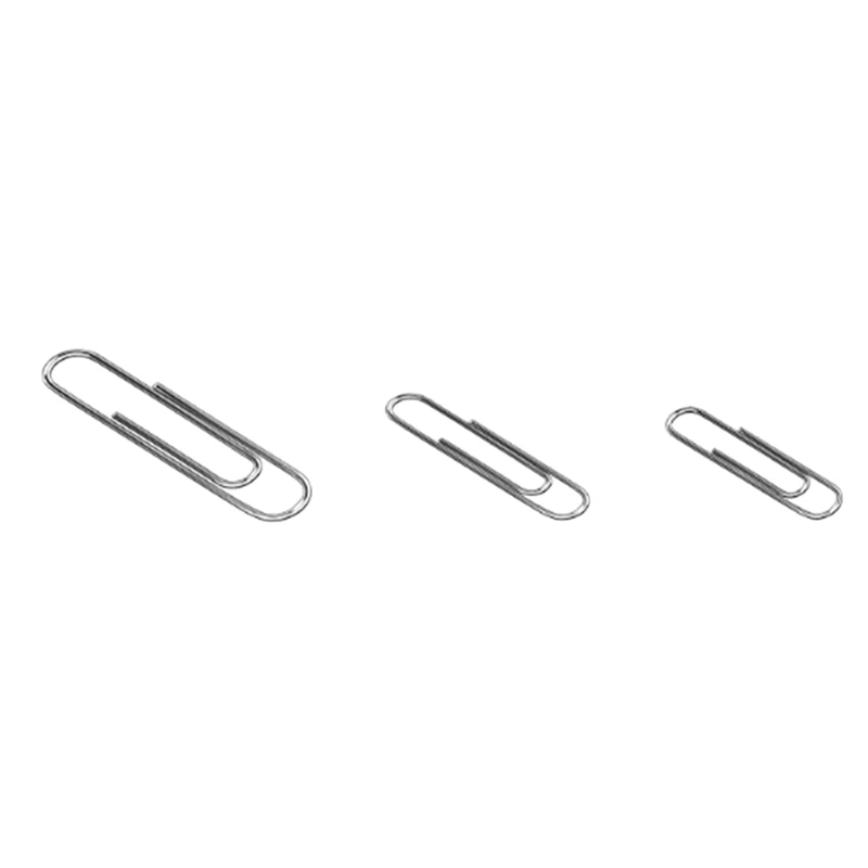 760 Stuks Diverse Maten Drawdart Paperclips, Zilver, Grote 2Inch, Medium 1.3Inch En Kleine 1.1Inch Gemakkelijk Te Gebruiken