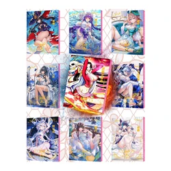 Goddess Story Ssp Series Hms Cheshire Boa Hancock Anime Characters Bronzing Collection Flash Card Cartoon Toys Christmas Gift