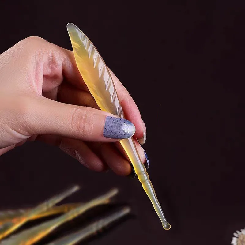 5/50pcs Cooked Glue Ear Cleaner Portable Earwax Cleaning Tool Reusable Earpick Wax Remover Curette Earwax Digging Spoon