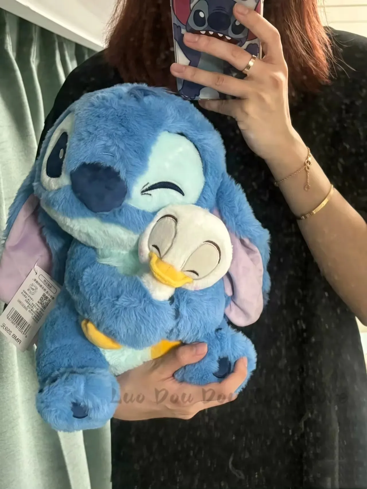 30cm-80cm Disney Lilo & Stitch Plush Toy Cartoon Embrace Donald Duck Stuffed Dolls Anime Collection Souvenir Children'S Toy Gift