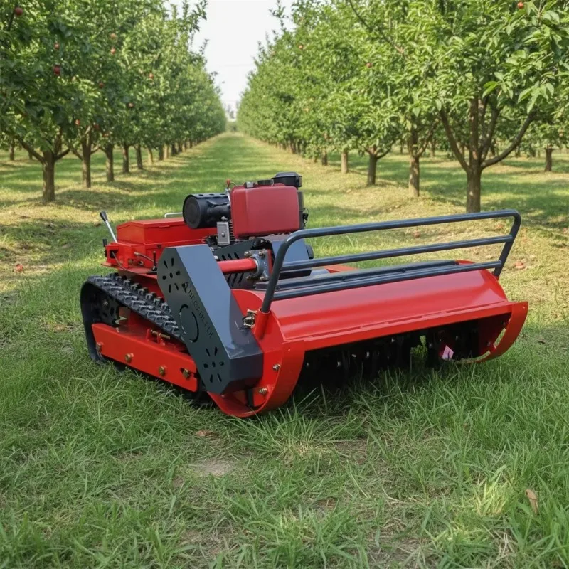 

【Best-selling】CE EPA Engine All Terrain Grass Cutting Machine Agriculture Rubber Tracks Remote Control Lawn Mower