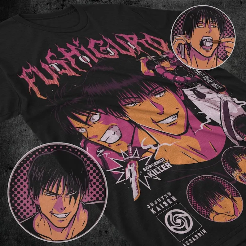 Stylish Anime Merchandise: A Diverse Range of Shirts, T - shirts, and Graphic Tees for Manga Fans